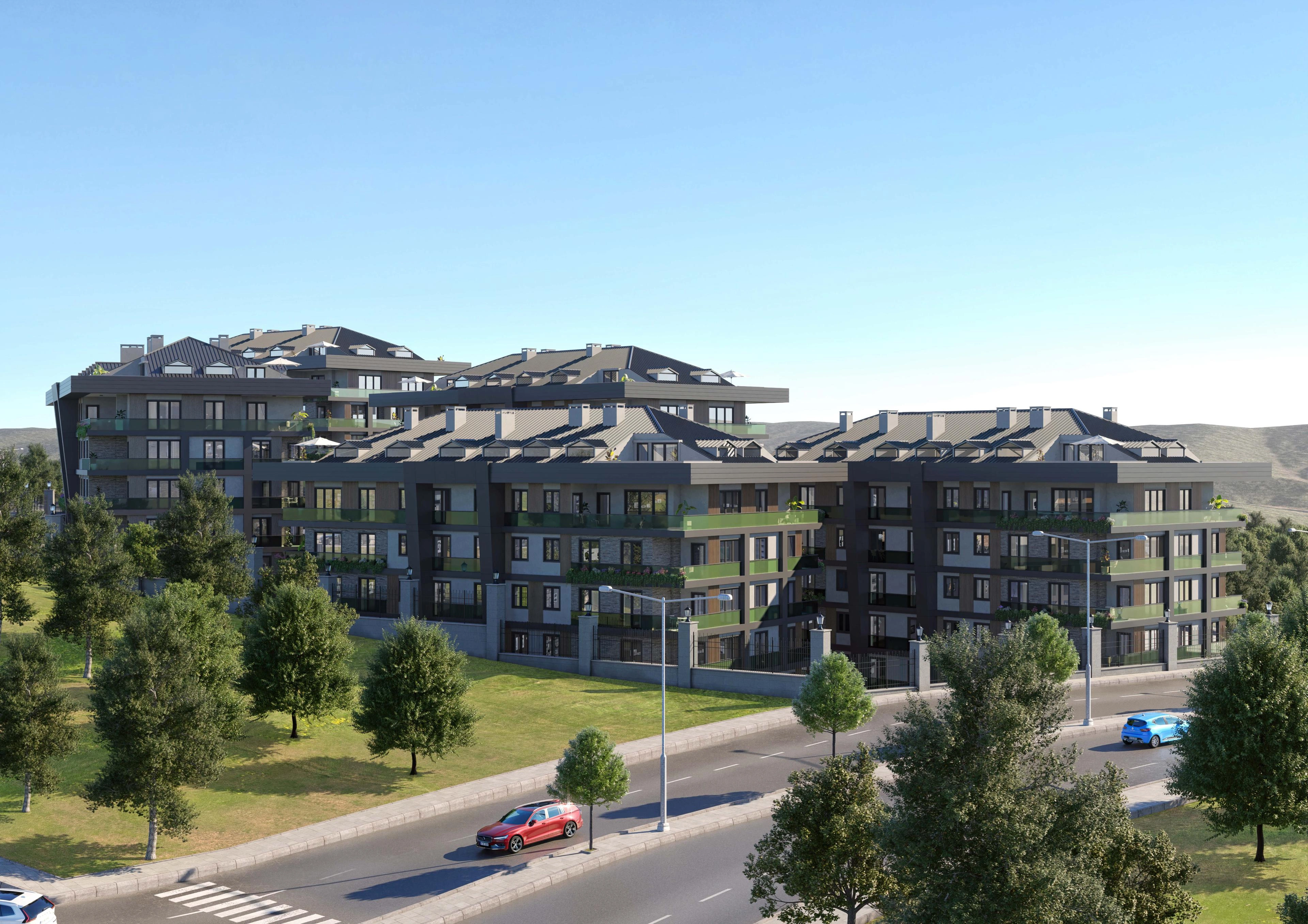 Квартиры в жилом комплексе в Стамбуле, Турция