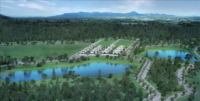 Виллы в большом жилом комплексе на Пхукете, Таиланд