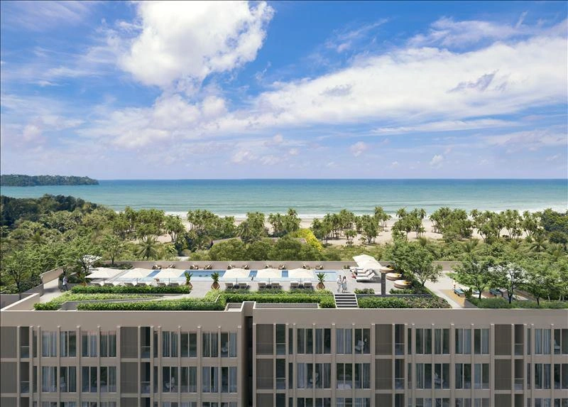 Апартаменты в малоэтажном комплексе рядом с пляжем Банг Тао, Пхукет, Таиланд