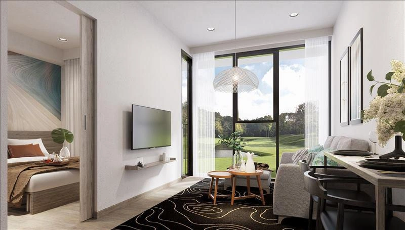 Виллы с видом на поле для гольфа на Пхукете, Таиланд