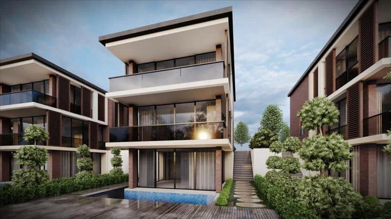 Виллы с подогреваемыми бассейнами в Шиле, Стамбул, Турция