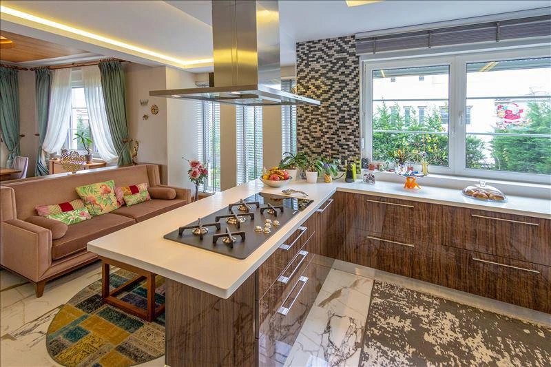 Виллы в жилом комплексе в Стамбуле, Турция