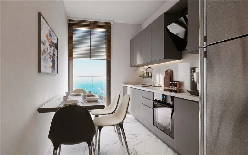 Апартаменты в современном жилом комплексе в Стамбуле, Турция