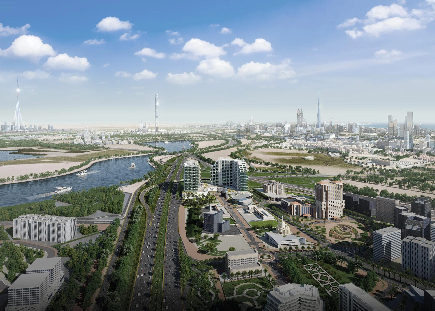 Апартаменты Creek Views 2, Объединённые Арабские Эмираты, Дубай