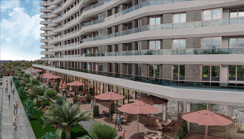 Квартиры в современном жилом комплексе в Стамбуле, Турция