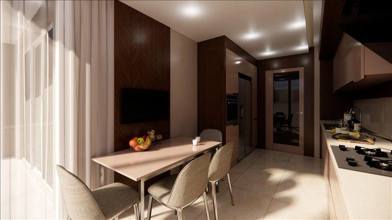 Квартиры в современном жилом комплексе в Стамбуле, Турция