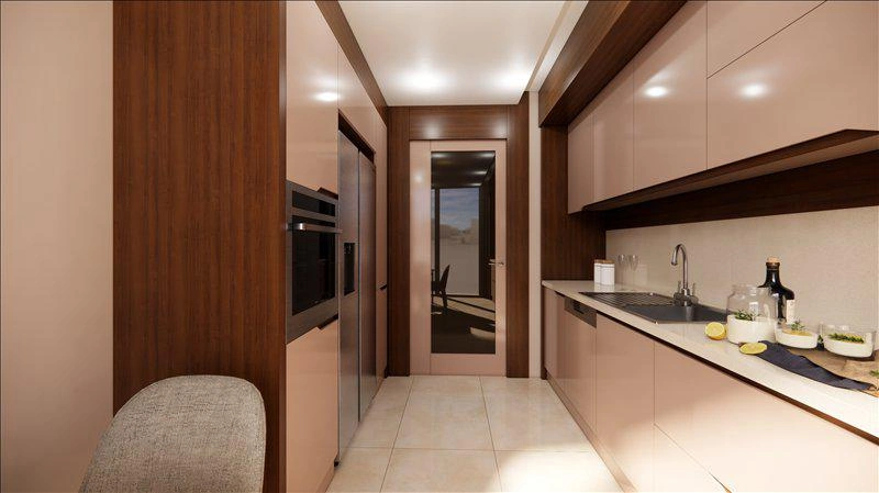 Квартиры в современном жилом комплексе в Стамбуле, Турция