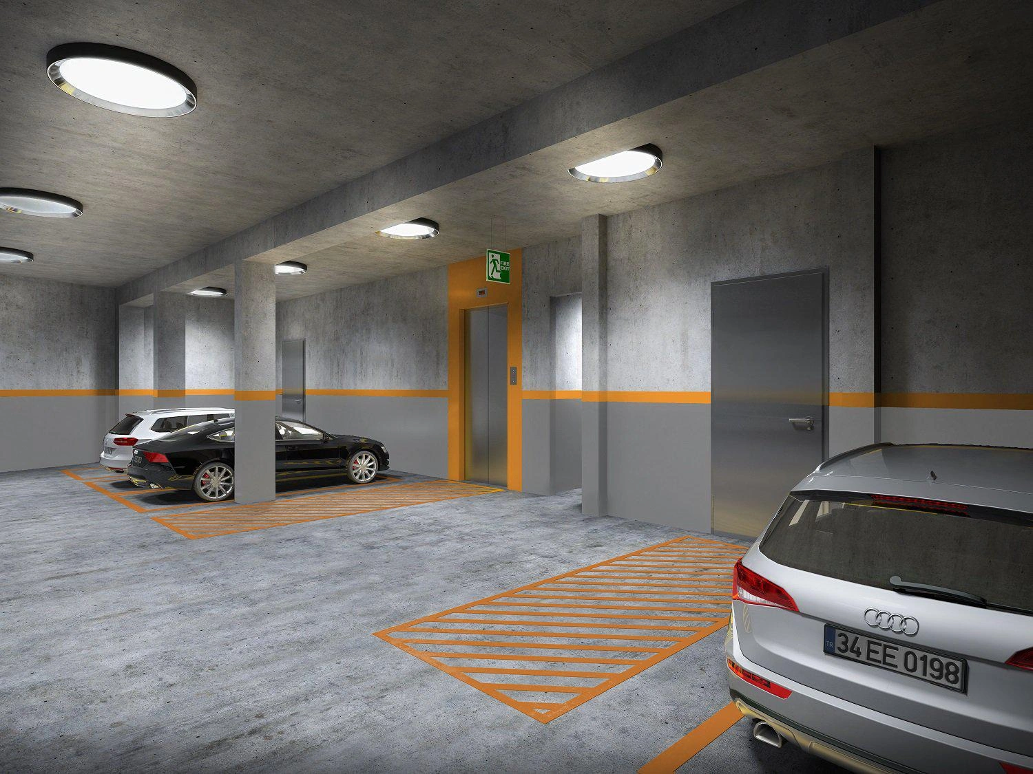 Квартиры в современном жилом комплексе в Стамбуле, Турция