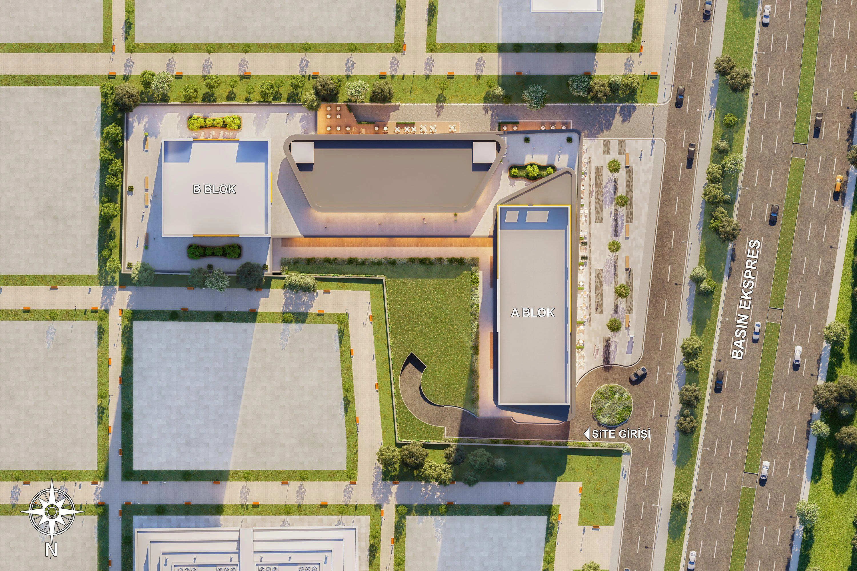 Квартиры в современном жилом комплексе в Стамбуле, Турция