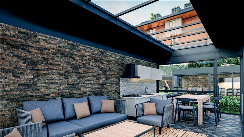 Квартиры в низкоэтажном жилом комплексе в Стамбуле, Турция