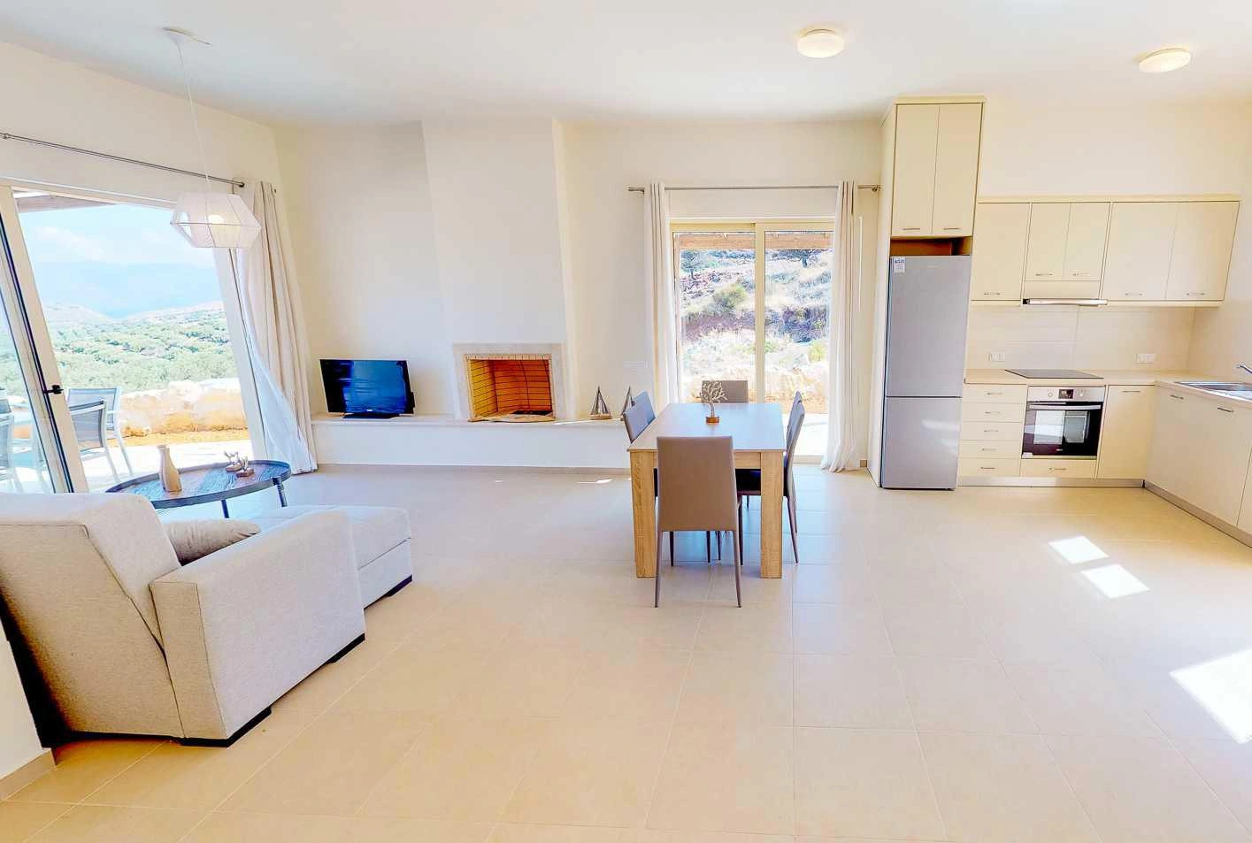 Виллы на склоне в Кастелли, Крит, Греция