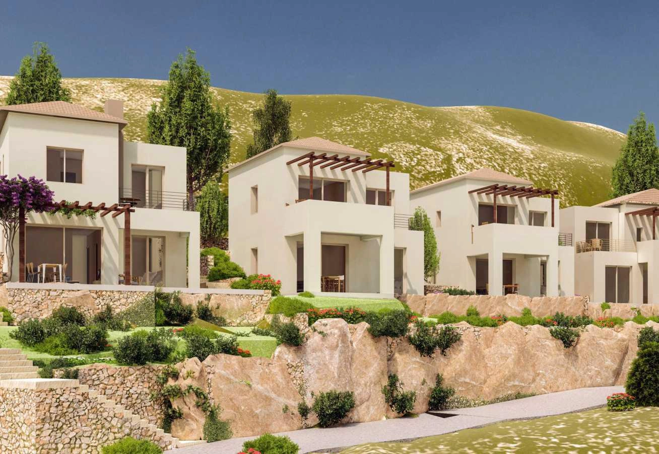 Виллы на склоне в Кастелли, Крит, Греция