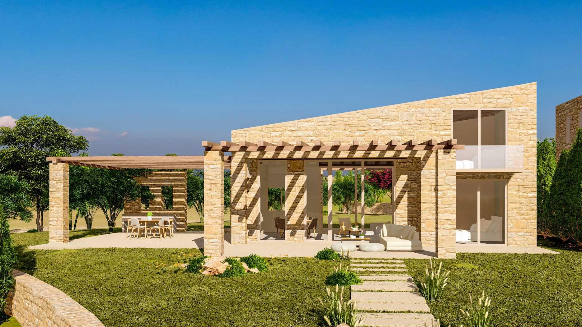 Виллы с террасами на Крите, Греция