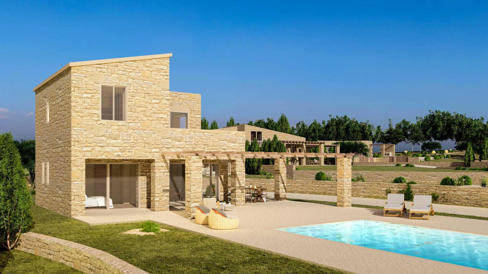 Виллы с террасами на Крите, Греция