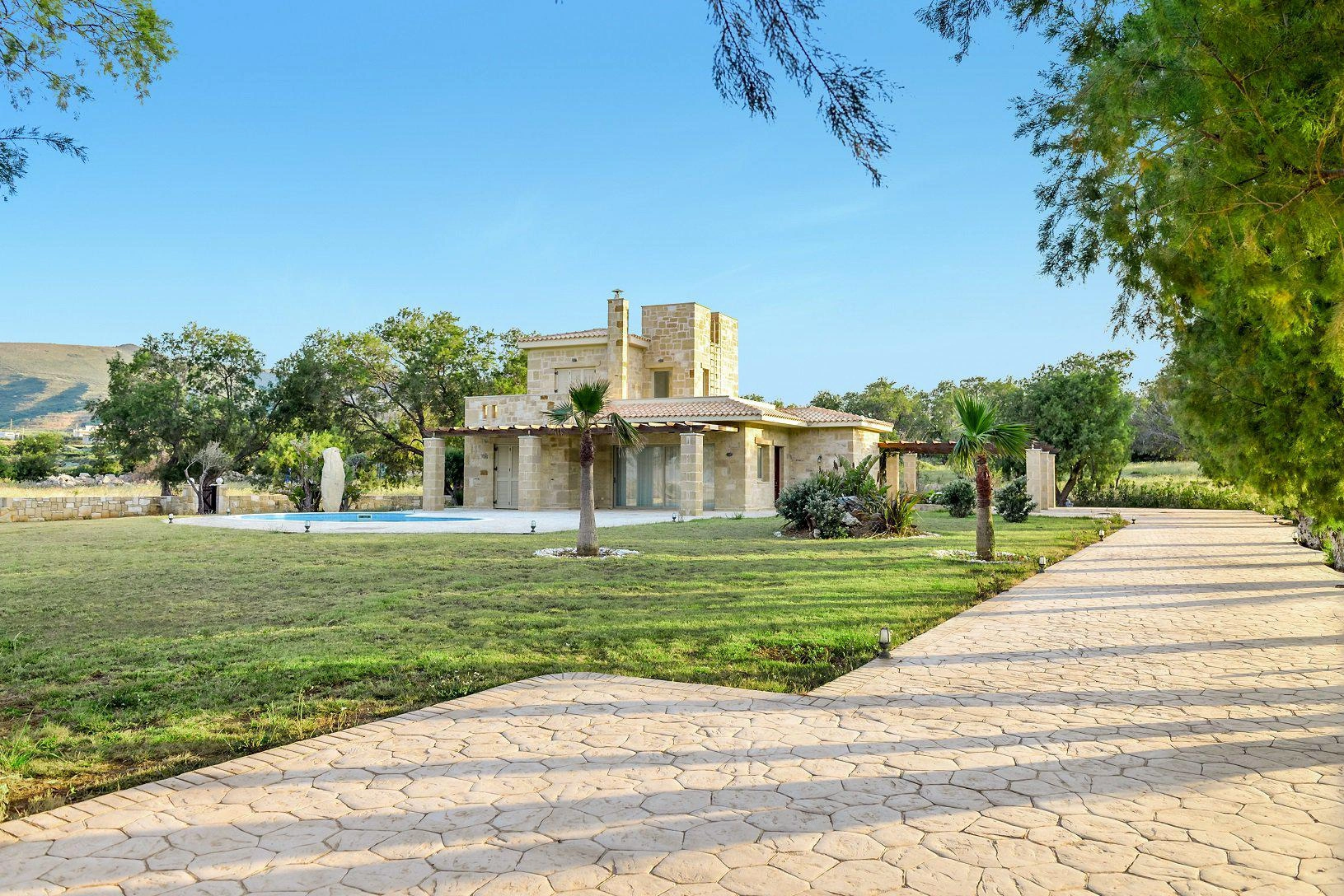 Виллы с террасами на Крите, Греция