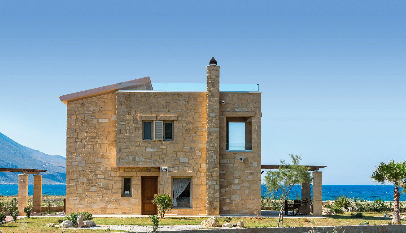 Виллы с террасами на Крите, Греция