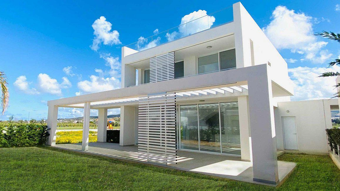 Виллы в современном жилом комплексе в Пафосе на Кипре