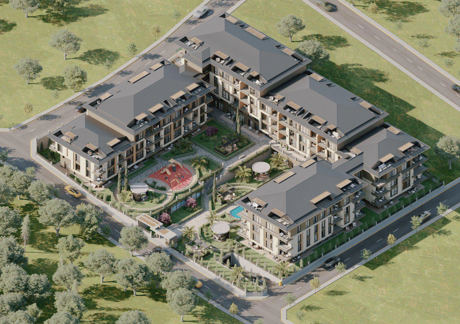 Апартаменты в современном жилом комплексе в районе Büyükçekmece, Стамбул, Турция