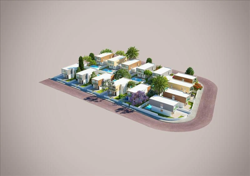 Виллы в центральной части Пафоса, Кипр