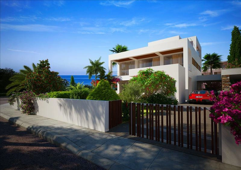 Виллы в современном жилом комплексе в Пафосе на Кипре