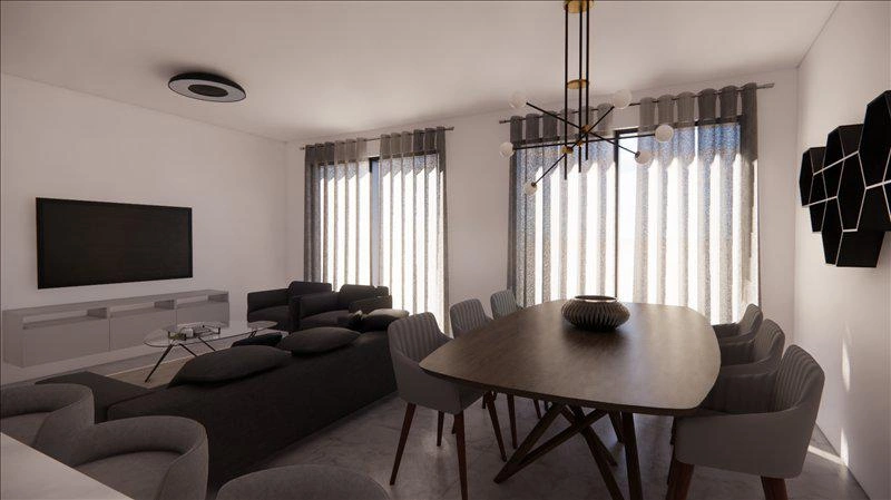 Таунхаусы в жилом комплексе рядом с пляжем в Пафосе, на Кипре