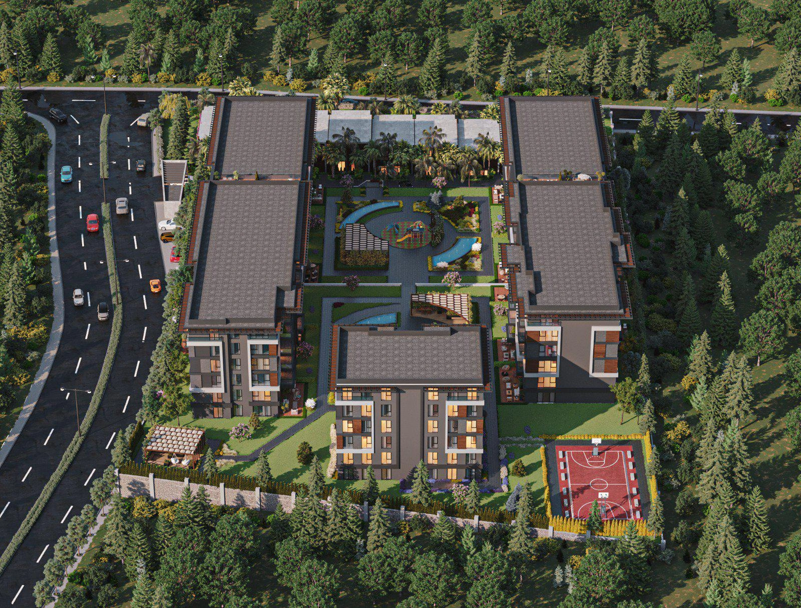 Квартиры в жилом комплексе в Пендике, Стамбуле, Турции