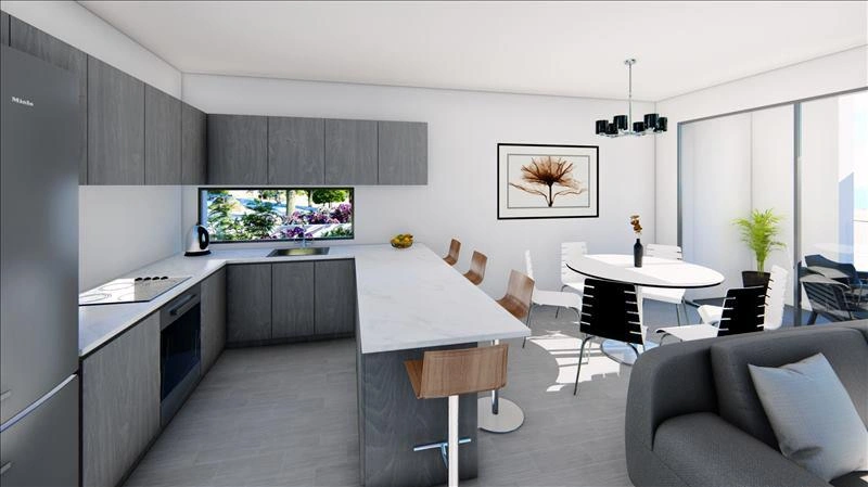 Таунхаусы в новом жилом комплексе в Пафосе, Кипр