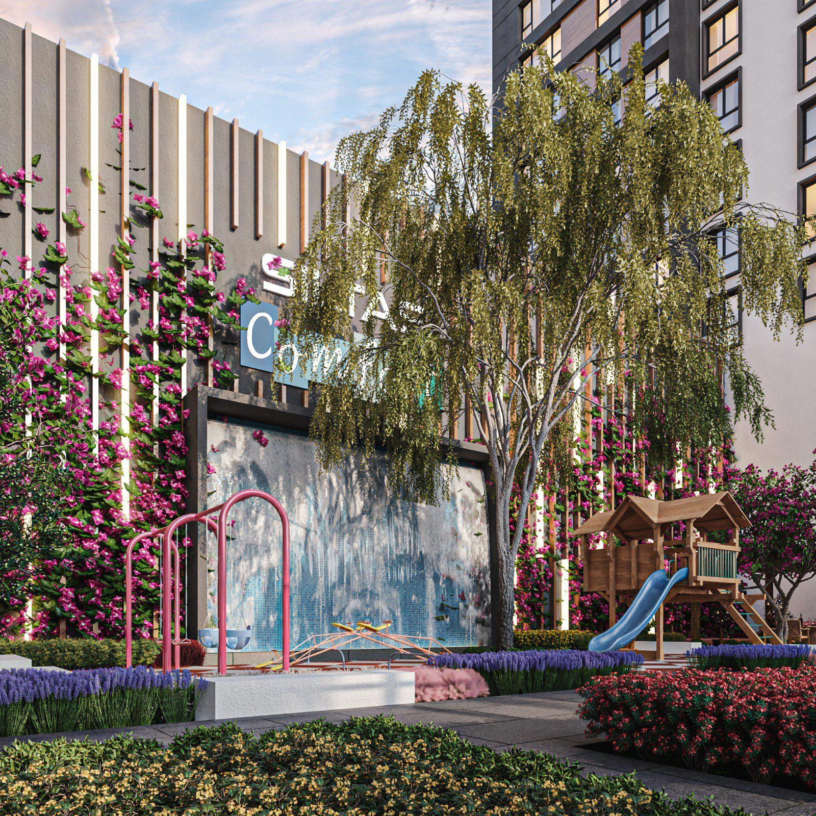 Апартаменты в жилом комплексе в Sanjaktepe, Стамбул, Турция