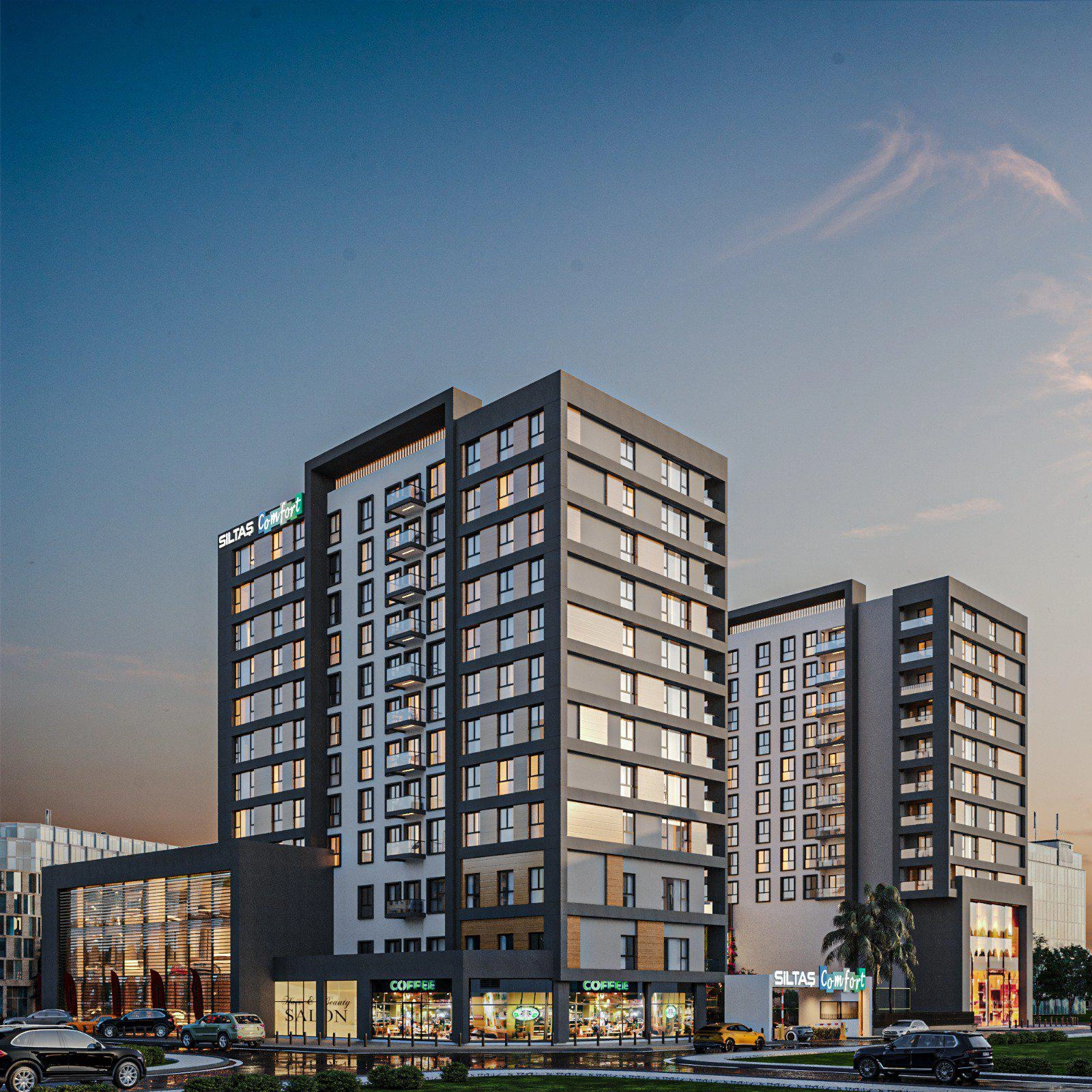 Апартаменты в жилом комплексе в Sanjaktepe, Стамбул, Турция