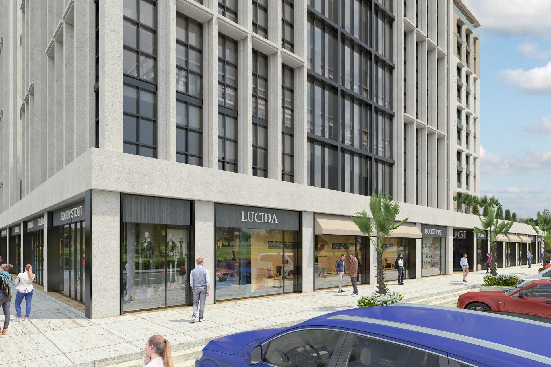 Квартиры в современном жилом комплексе в Бейликдюзю, Стамбул, Турция