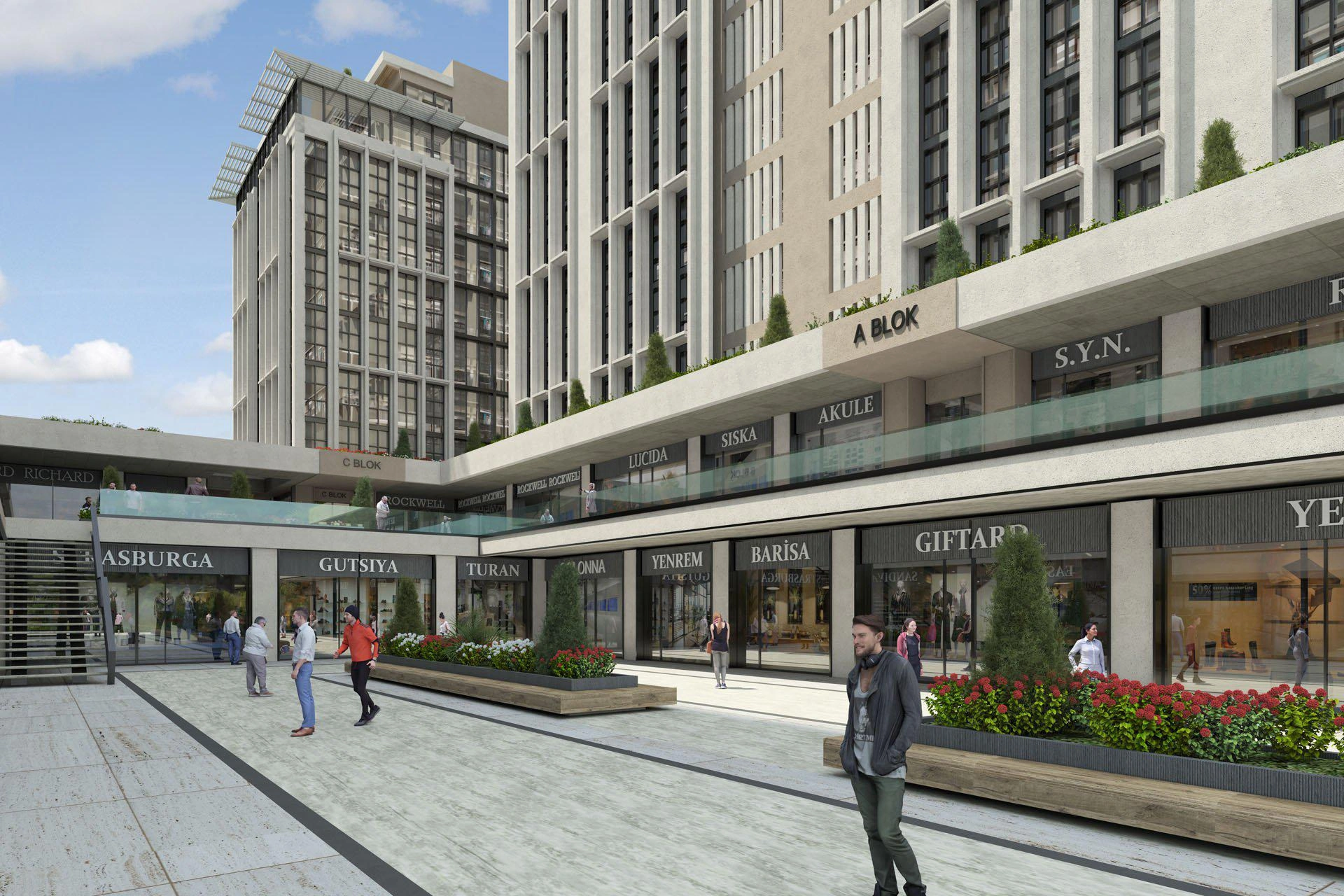 Квартиры в современном жилом комплексе в Бейликдюзю, Стамбул, Турция