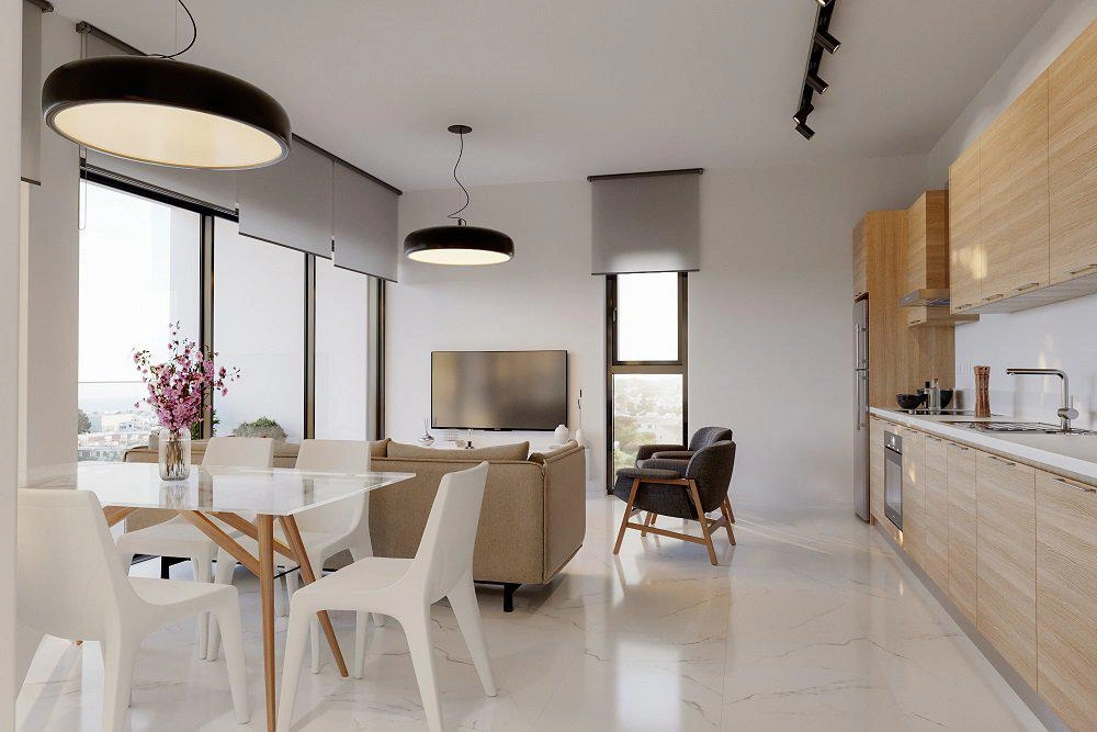 Апартаменты в современном жилом комплексе в Като-Пафосе, Кипр