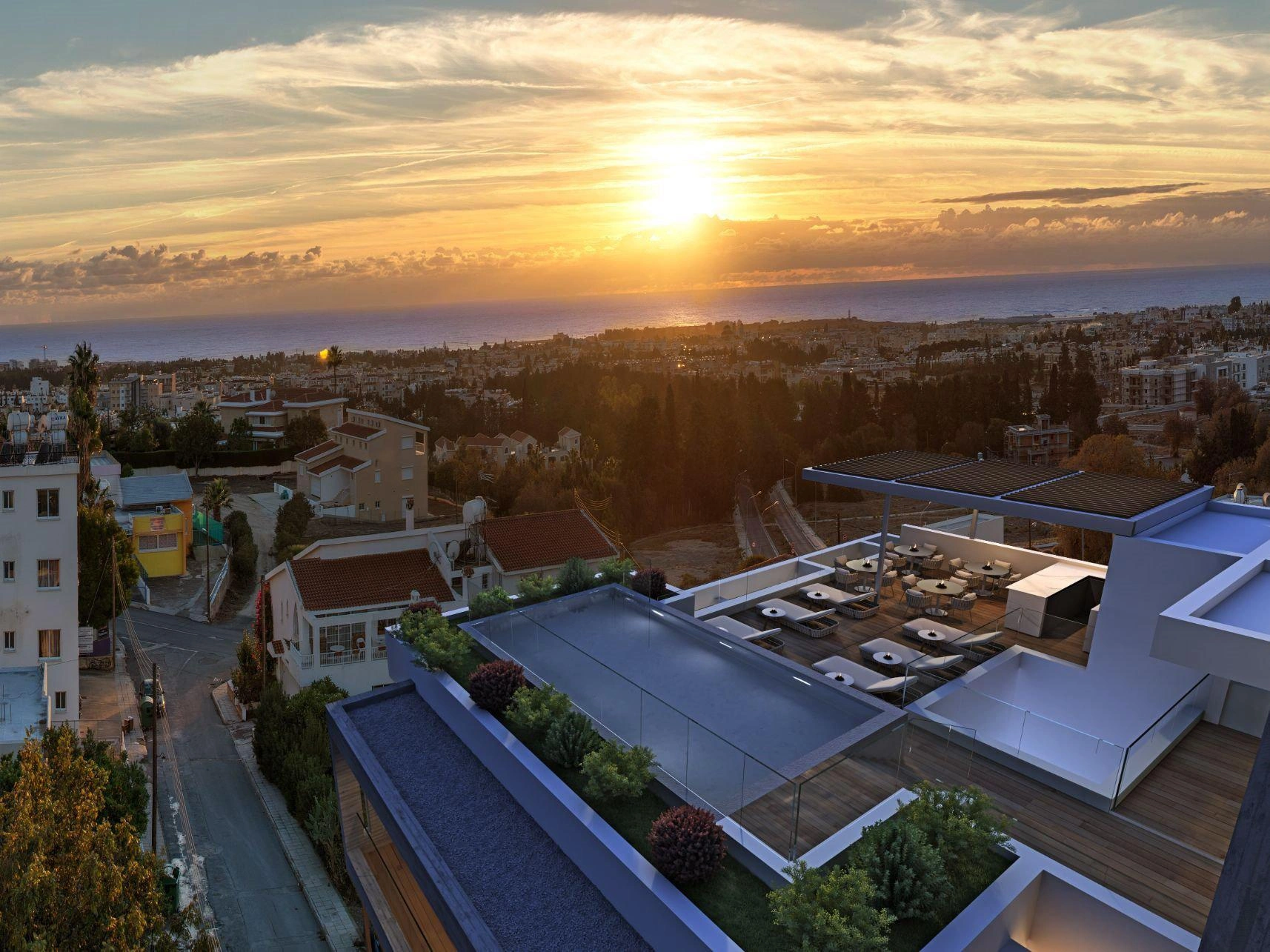 Апартаменты в современном жилом комплексе в Пафосе, Кипр