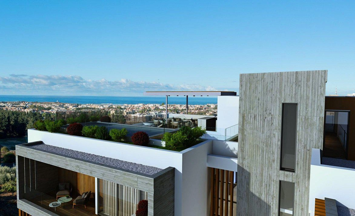 Апартаменты в современном жилом комплексе в Пафосе, Кипр