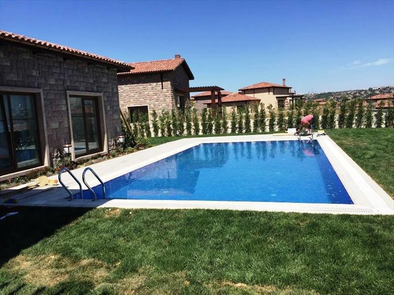 Виллы в современном жилом комплексе в Стамбуле, Турция