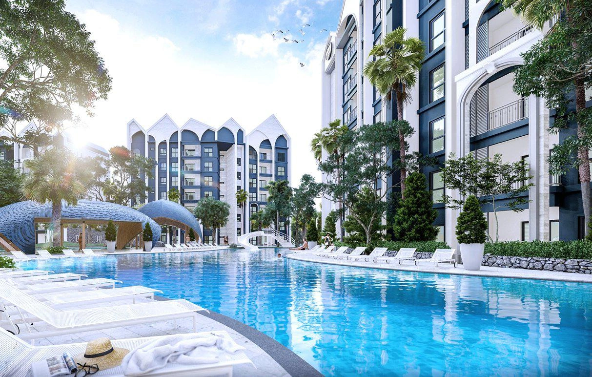 Апартаменты в современном жилом комплексе на Пхукете, Таиланд