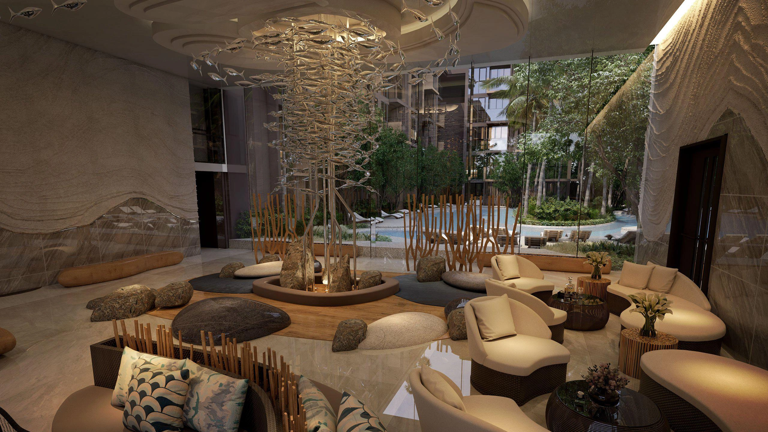 Апартаменты в жилом комплексе рядом с пляжем Камала на Пхукете, Таиланд