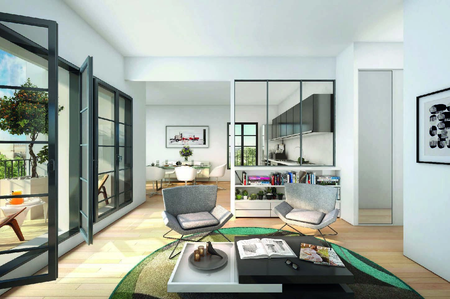 Квартиры в жилом комплексе в Шампиньи‑сюр‑Марн, Франция