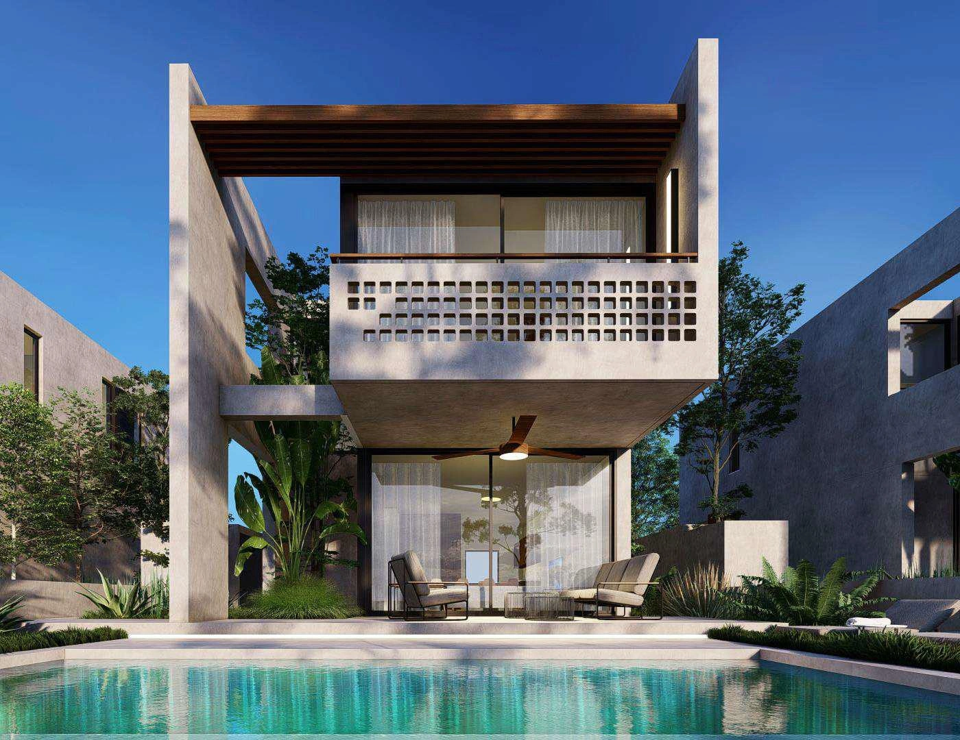 Виллы в современном жилом комплексе в Кониа, Пафос, Кипр