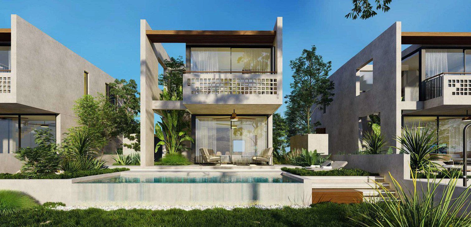 Виллы в современном жилом комплексе в Кониа, Пафос, Кипр