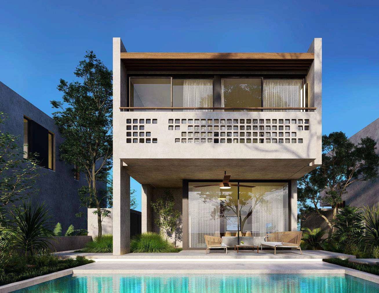 Виллы в современном жилом комплексе в Кониа, Пафос, Кипр