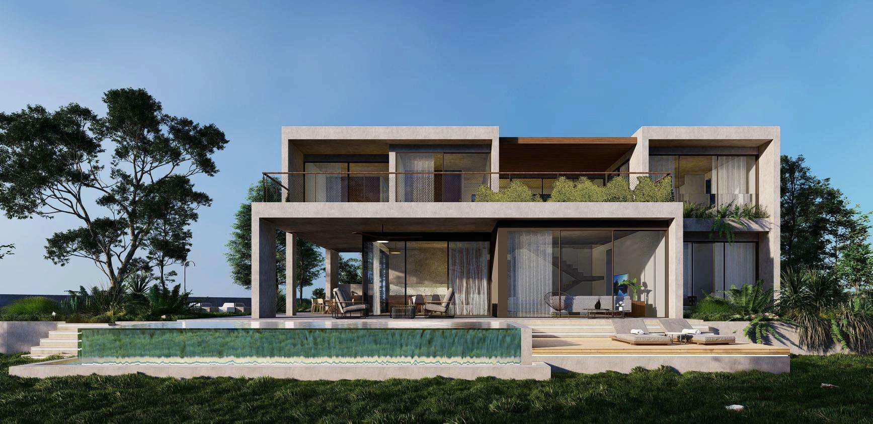 Виллы в современном жилом комплексе в Кониа, Пафос, Кипр