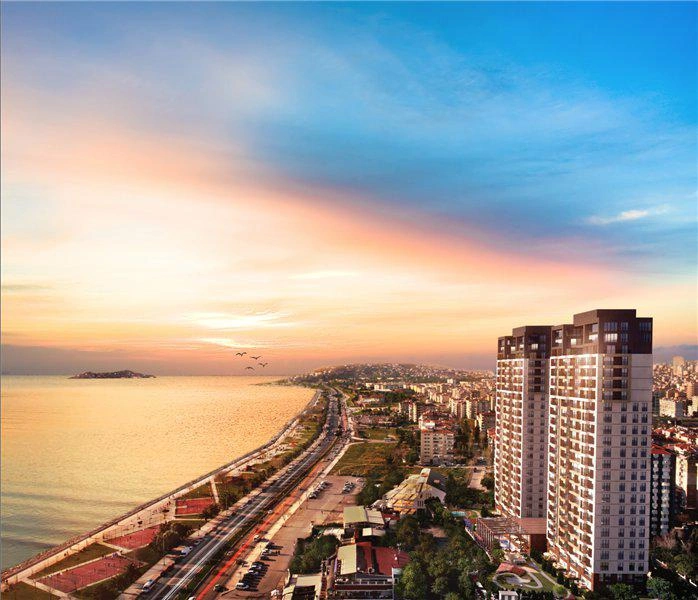 Апартаменты в жилом комплексе в Стамбуле, Турция