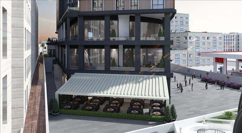 Квартиры в жилом комплексе рядом со станцией метро в Стамбуле, Турция