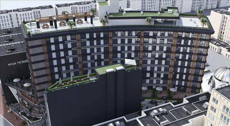 Квартиры в жилом комплексе рядом со станцией метро в Стамбуле, Турция