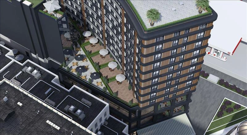 Квартиры в жилом комплексе рядом со станцией метро в Стамбуле, Турция