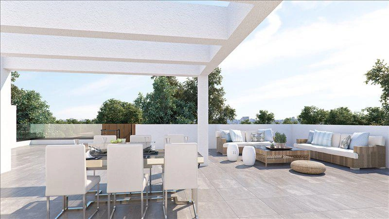 Апартаменты в малоэтажном жилом проекте в Ливадии, Ларнака, Кипр