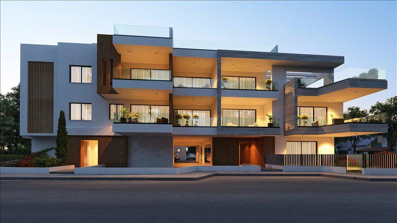 Апартаменты в малоэтажном жилом проекте в Ливадии, Ларнака, Кипр