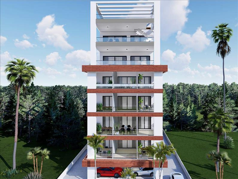 Апартаменты в современном жилом комплексе в Ларнаке на Кипре