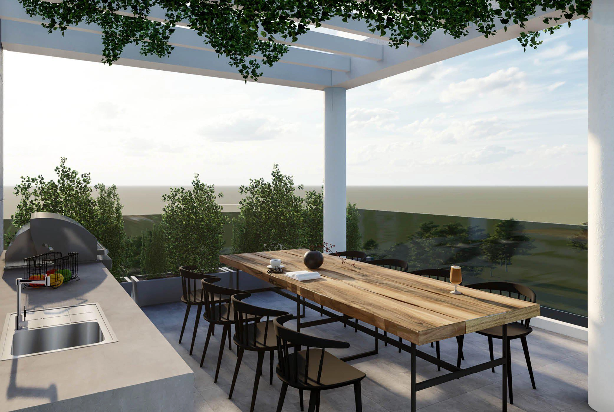 Квартиры в новом жилом комплексе в Ларнаке (Кипр)